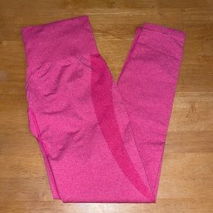 NVGTN Pink Seamless Contour Leggings